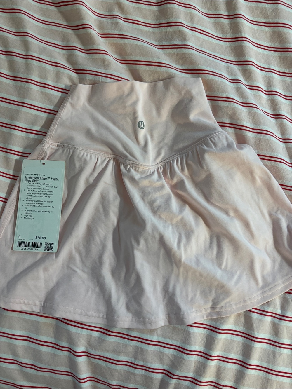 lululemon athletica Light Pink Circle Skirt